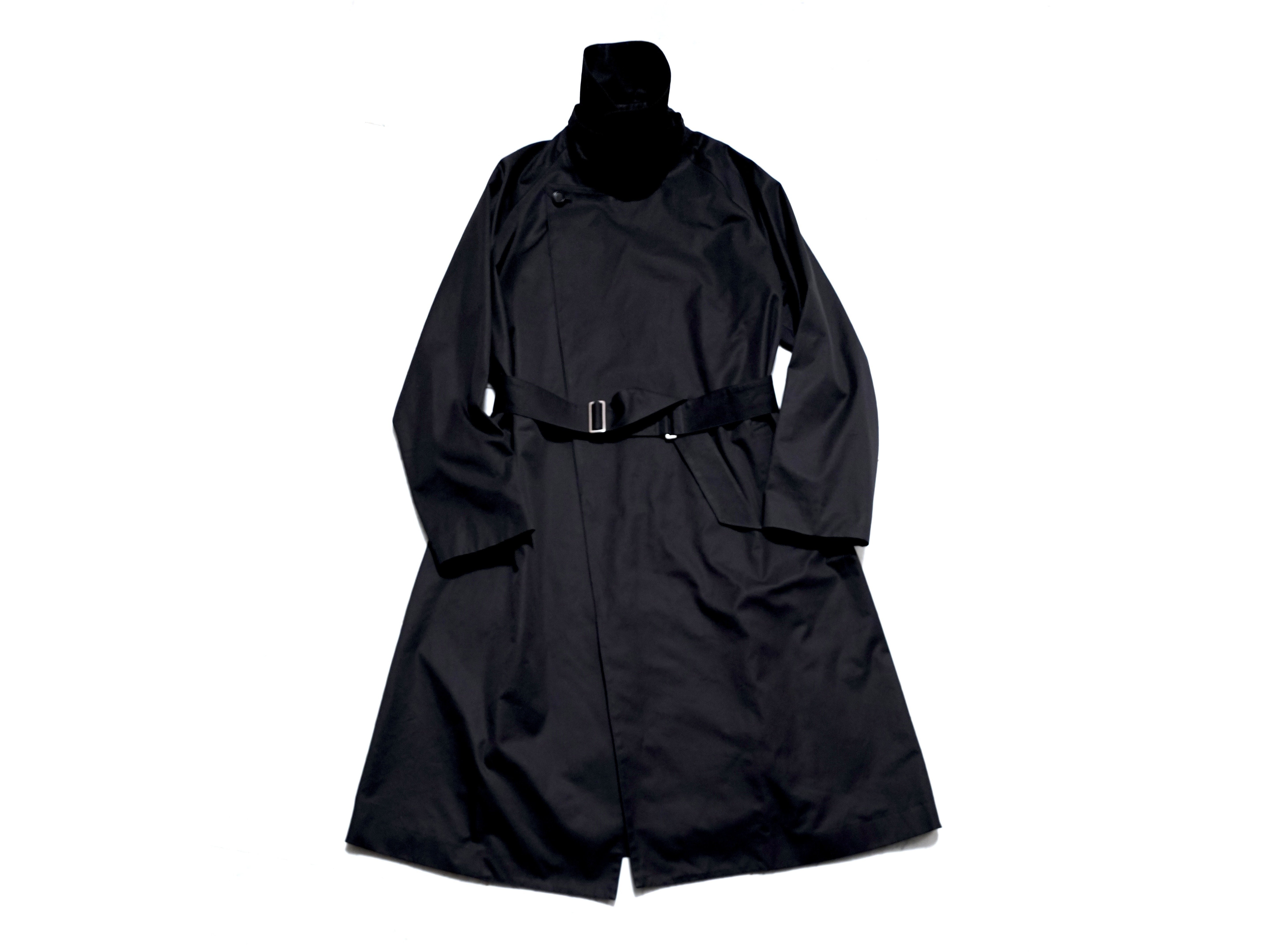 Granhiert black custodire gabardine | SHINYA