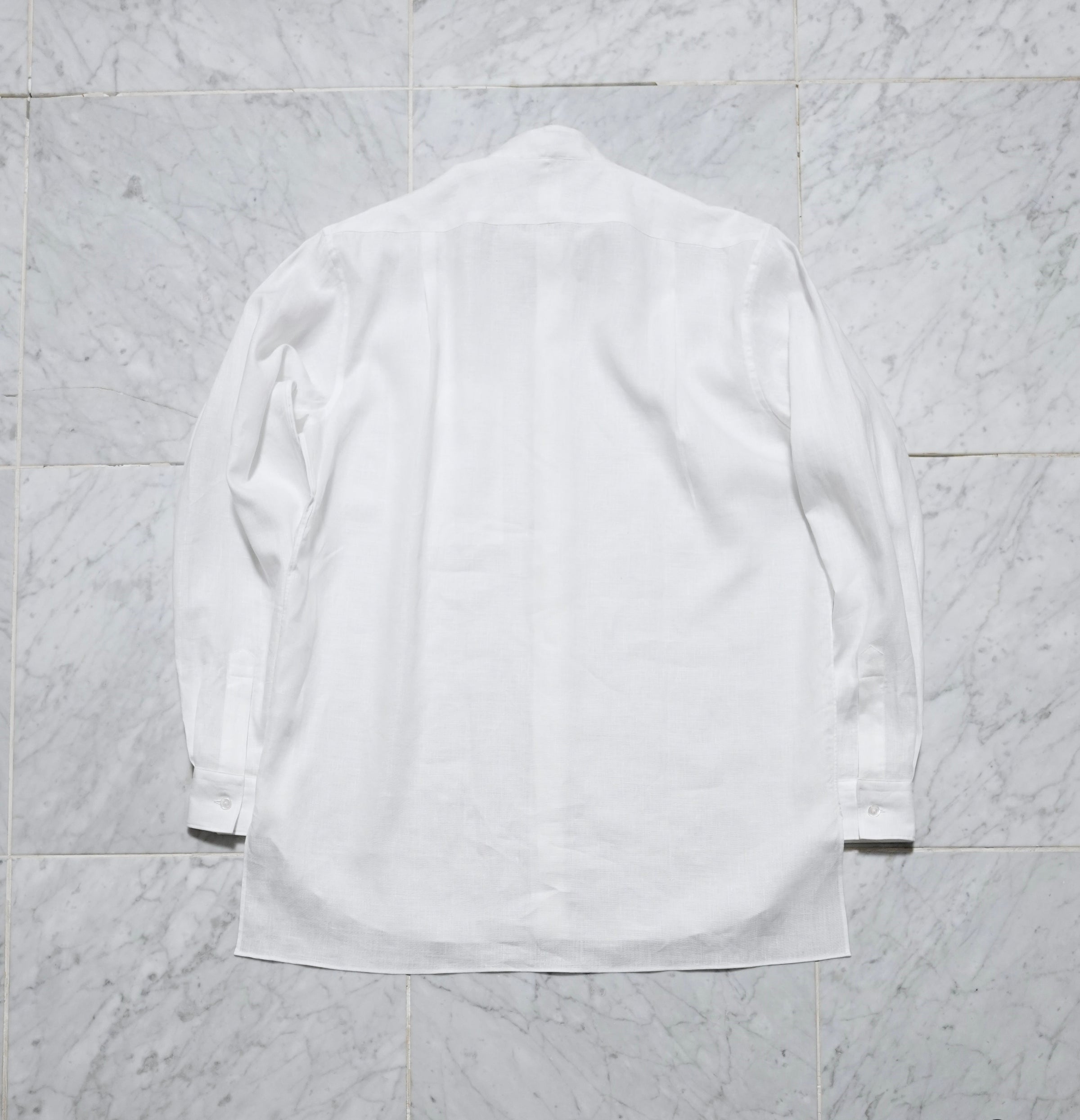 Astolfo white lenis linen | SHINYA