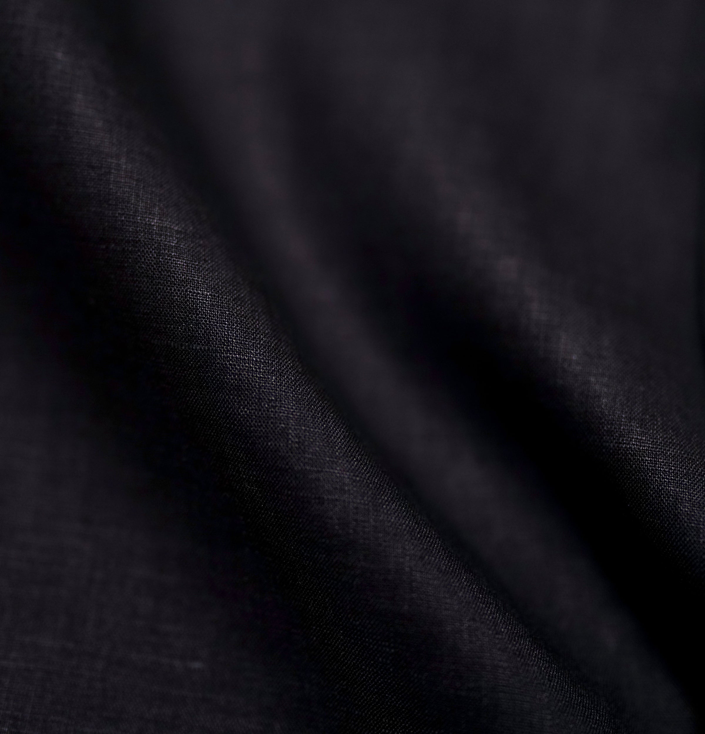 Aimée black lenis linen | SHINYA
