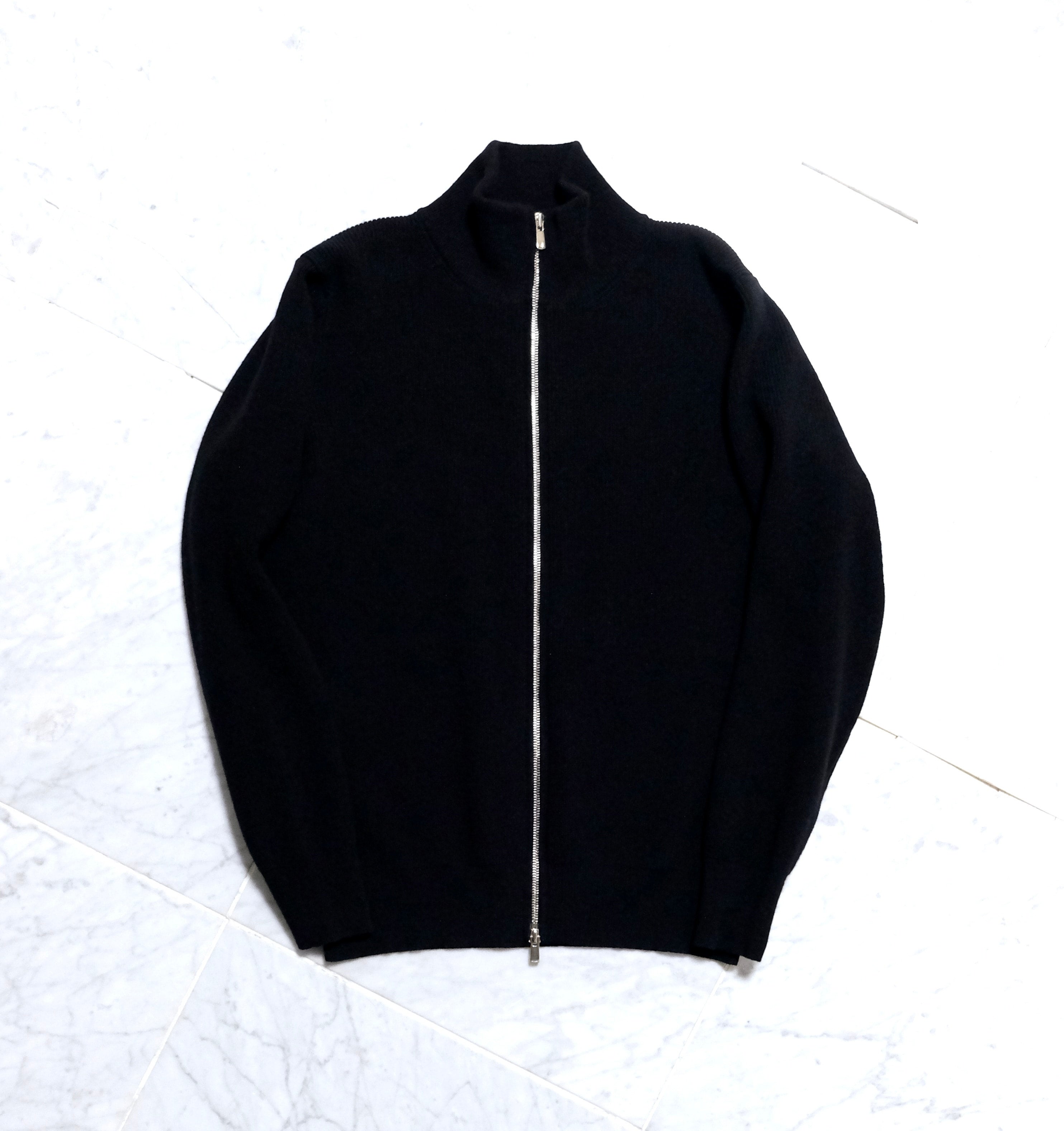 トップス shinya Raquel black wool cashmere silk Raquel black apicem wool | SHINYA
