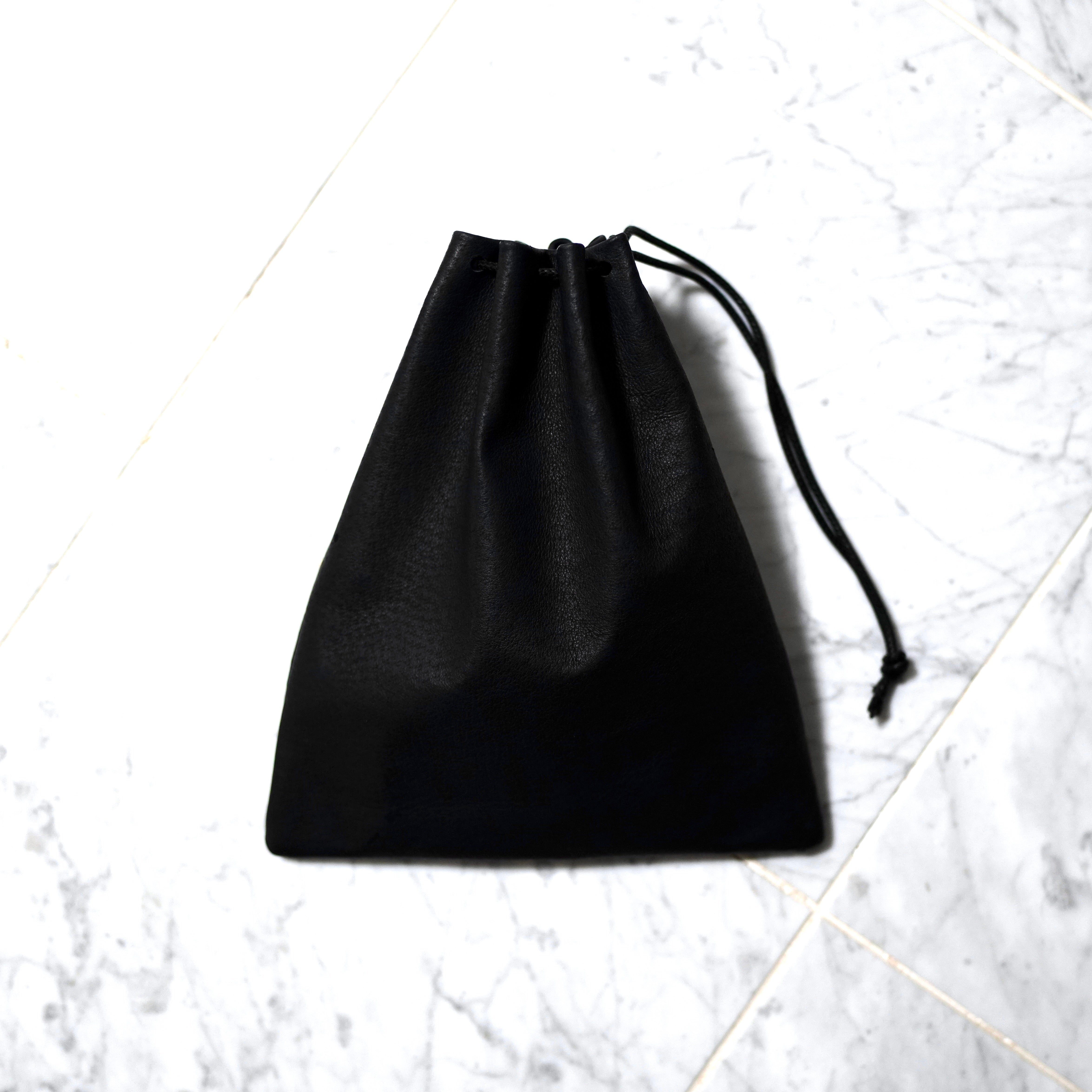 【希少】Sirito M black mitis porcus leather Sirito M black mitis porcus leather by Algernon | SHINYA
