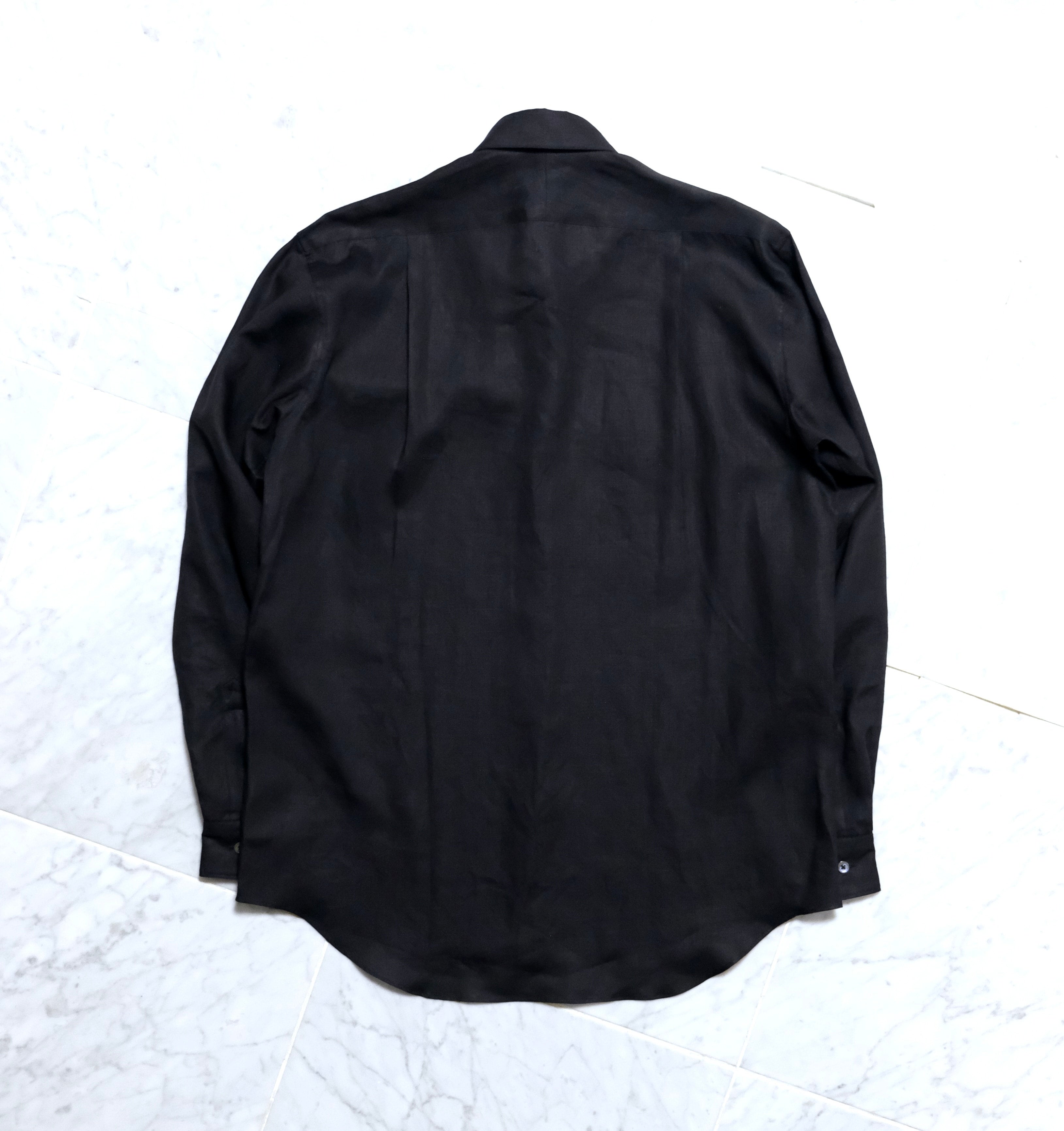 Bodewig black lenis linen | SHINYA