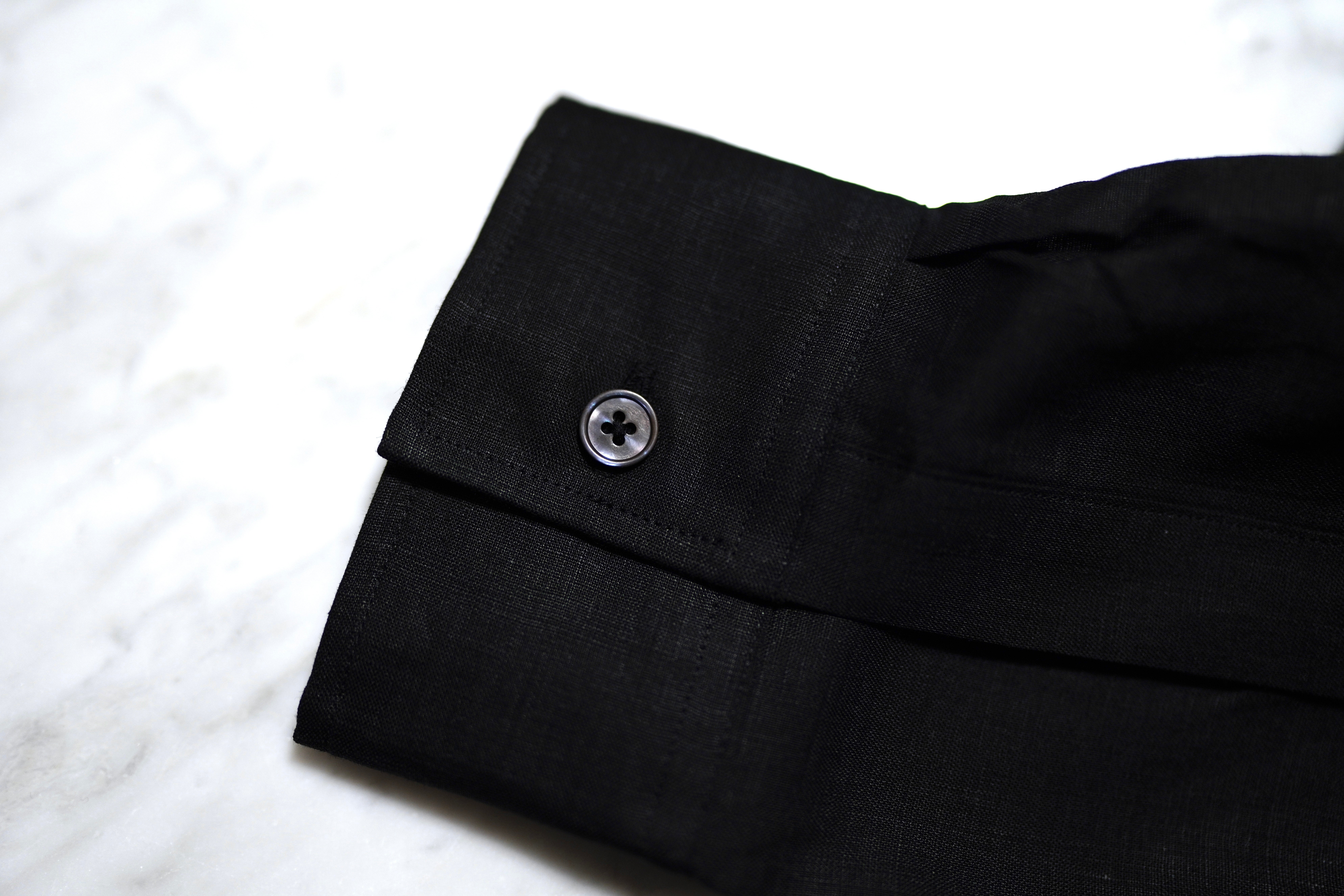 Aimée black lenis linen 完売品 Aimée black lenis linen | SHINYA