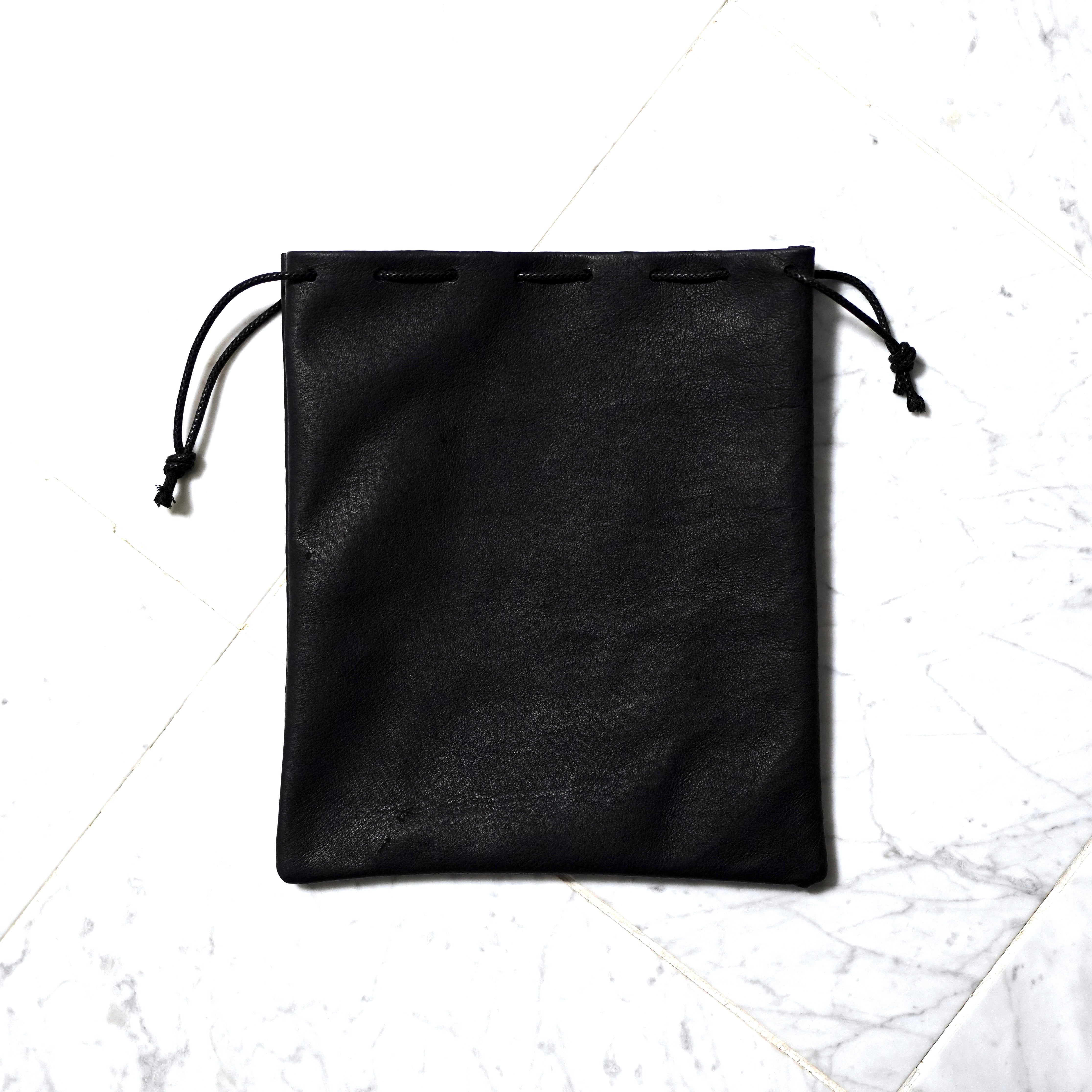 【希少】Sirito M black mitis porcus leather Sirito M black mitis porcus leather by Algernon | SHINYA