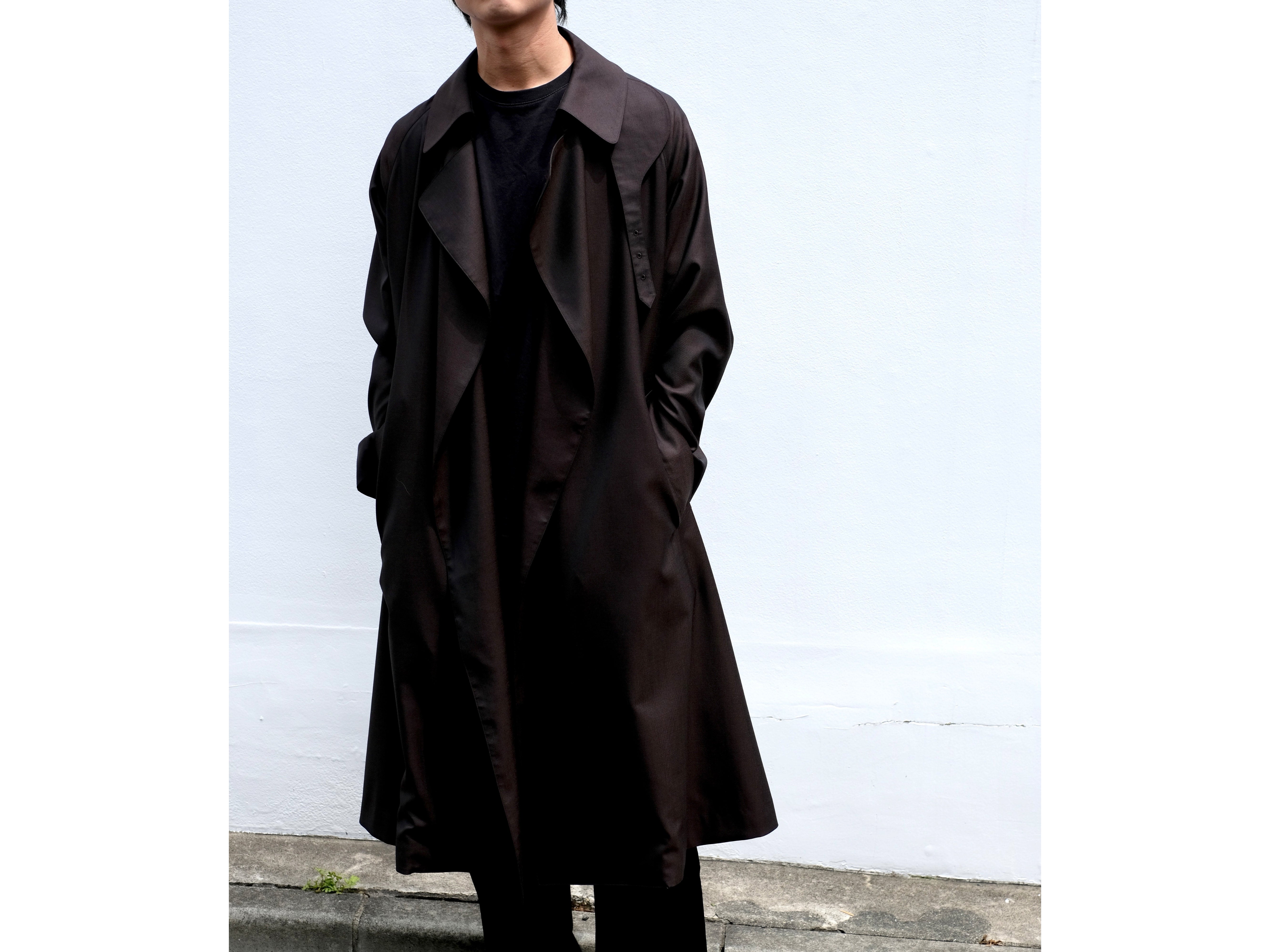 ジャケット・アウター Granhiert dark brown wool silk serge Granhiert dark brown wool silk serge | SHINYA