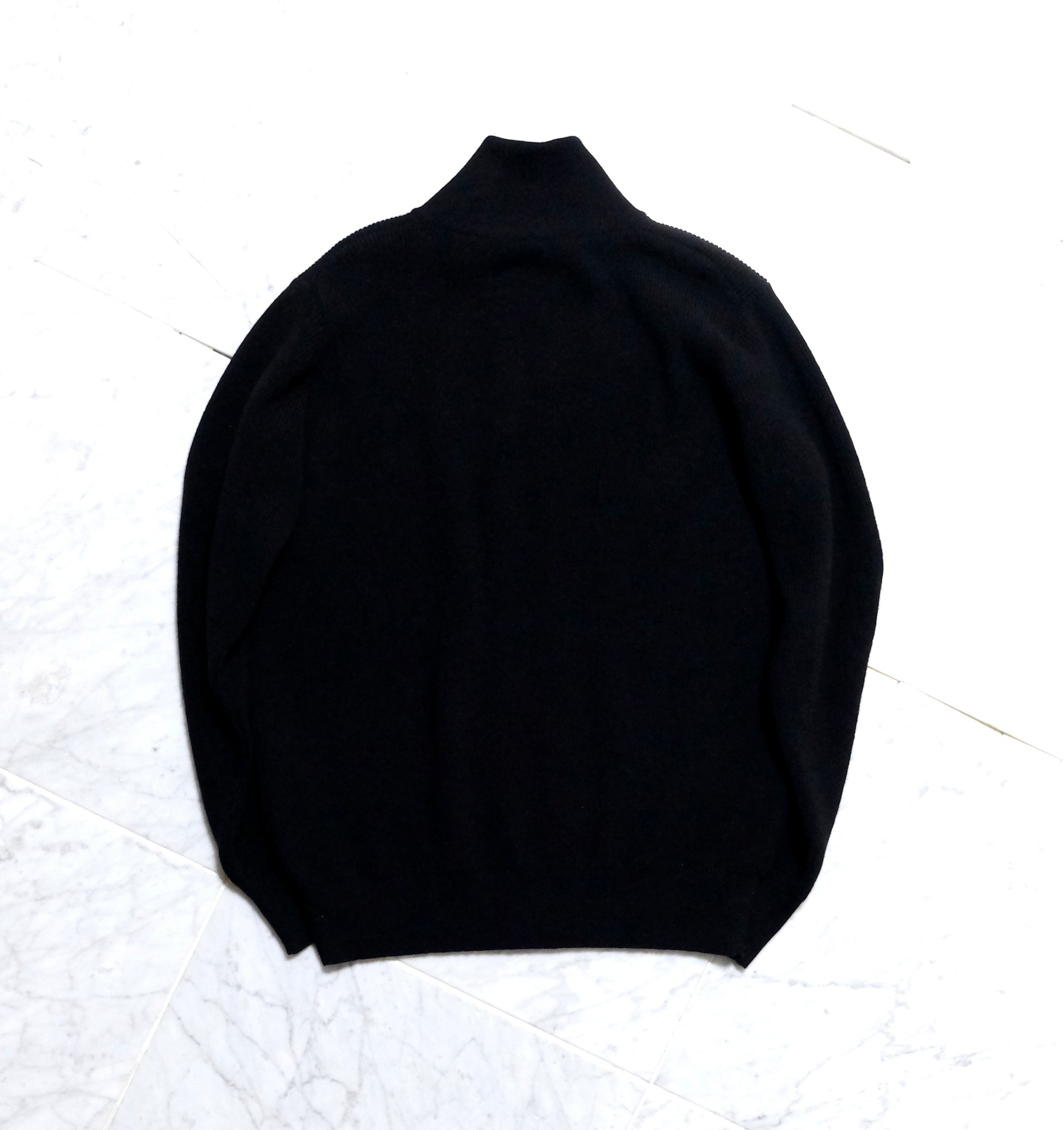 トップス shinya Raquel black wool cashmere silk Raquel black apicem wool | SHINYA