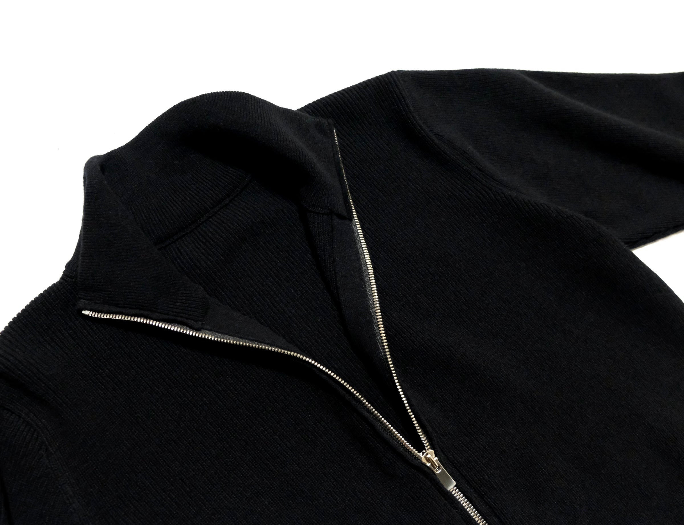 トップス shinya Raquel black wool cashmere silk Raquel black apicem wool | SHINYA