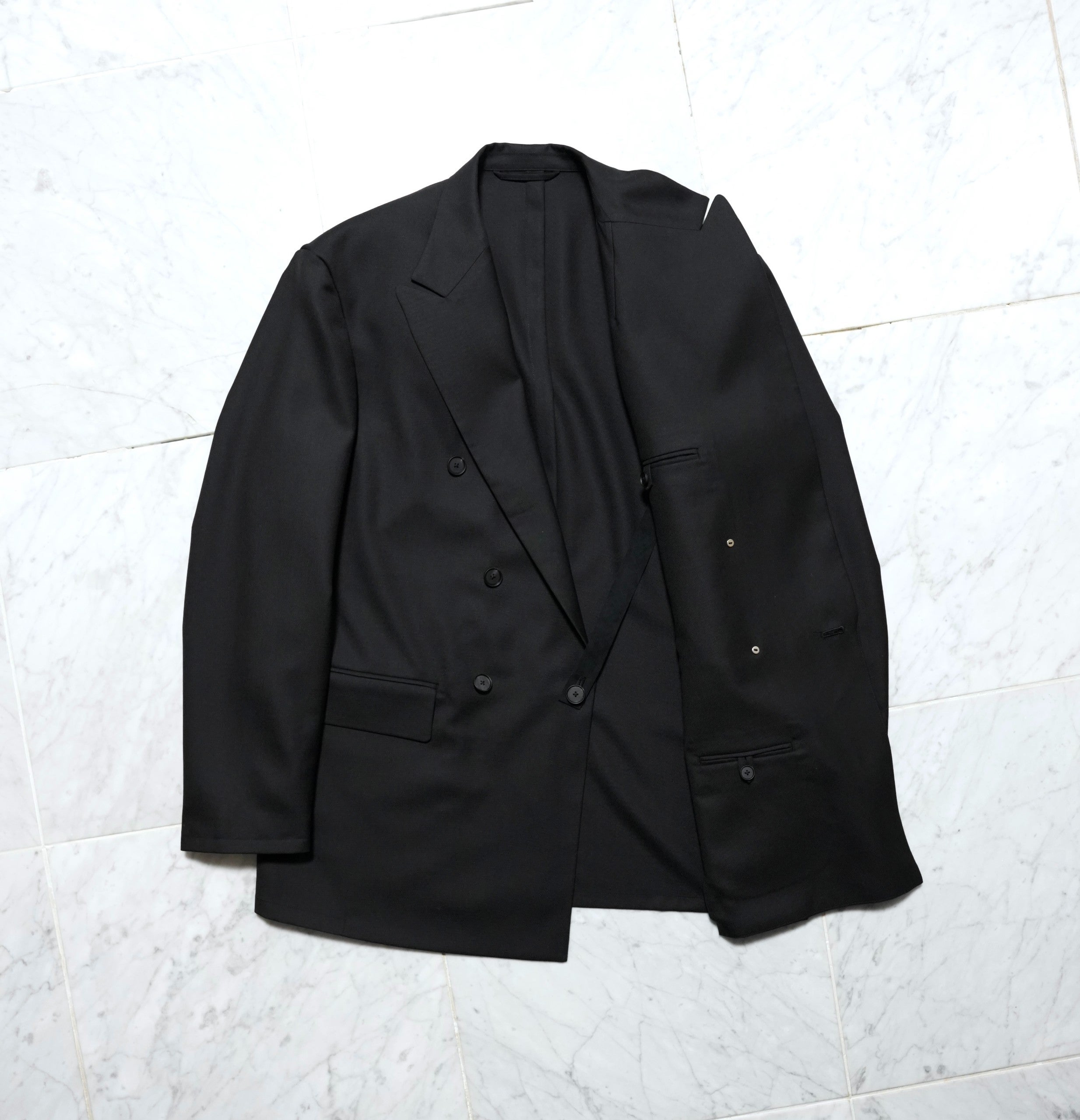 Shinya Official Lacus brown grege wool SHIRTS 【公式通販】
