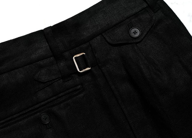 商品画像：shinya official シンヤオフィシャル Florence dark brown wool 3