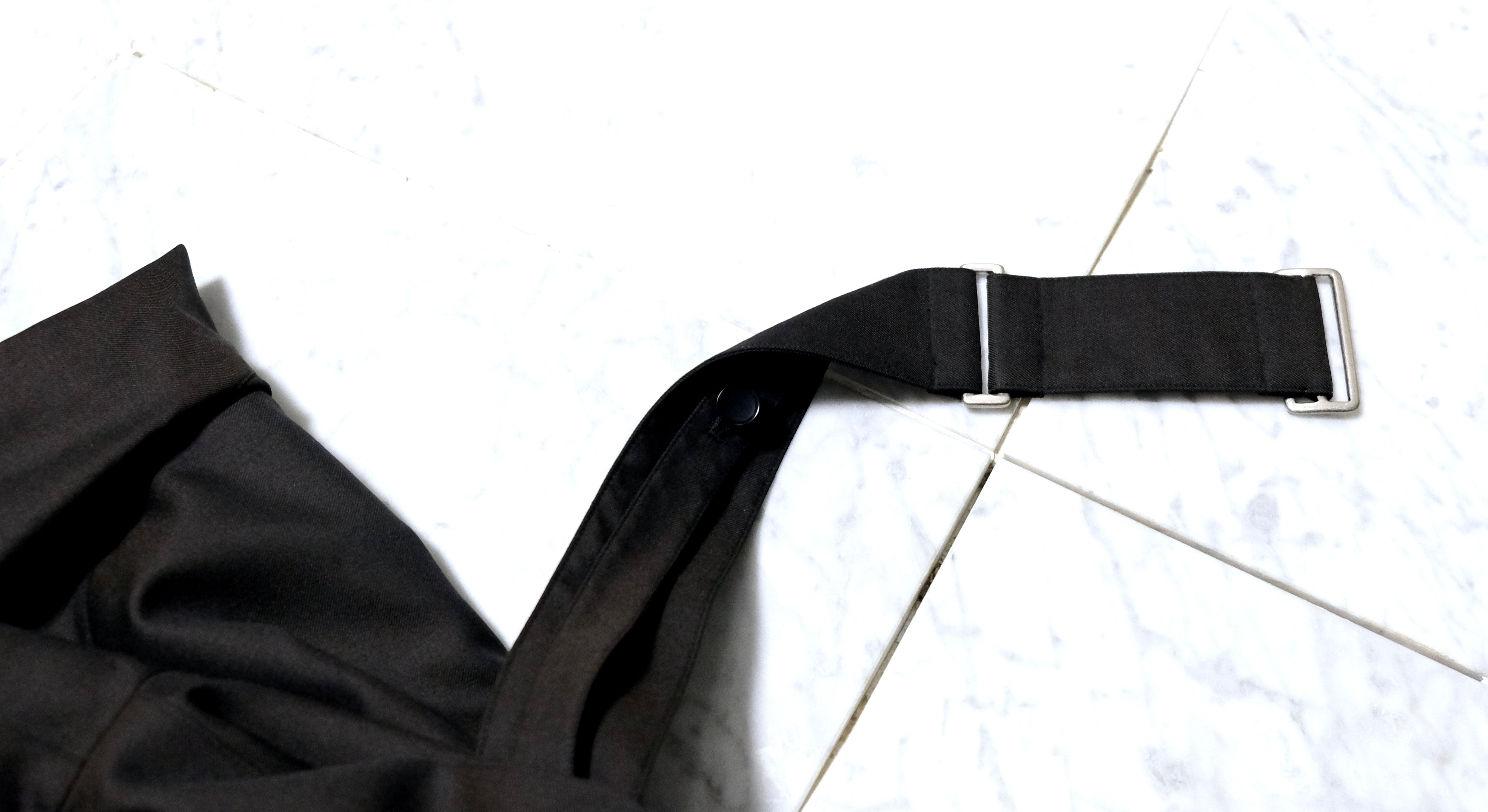 Granhiert dark brown wool silk serge | SHINYA