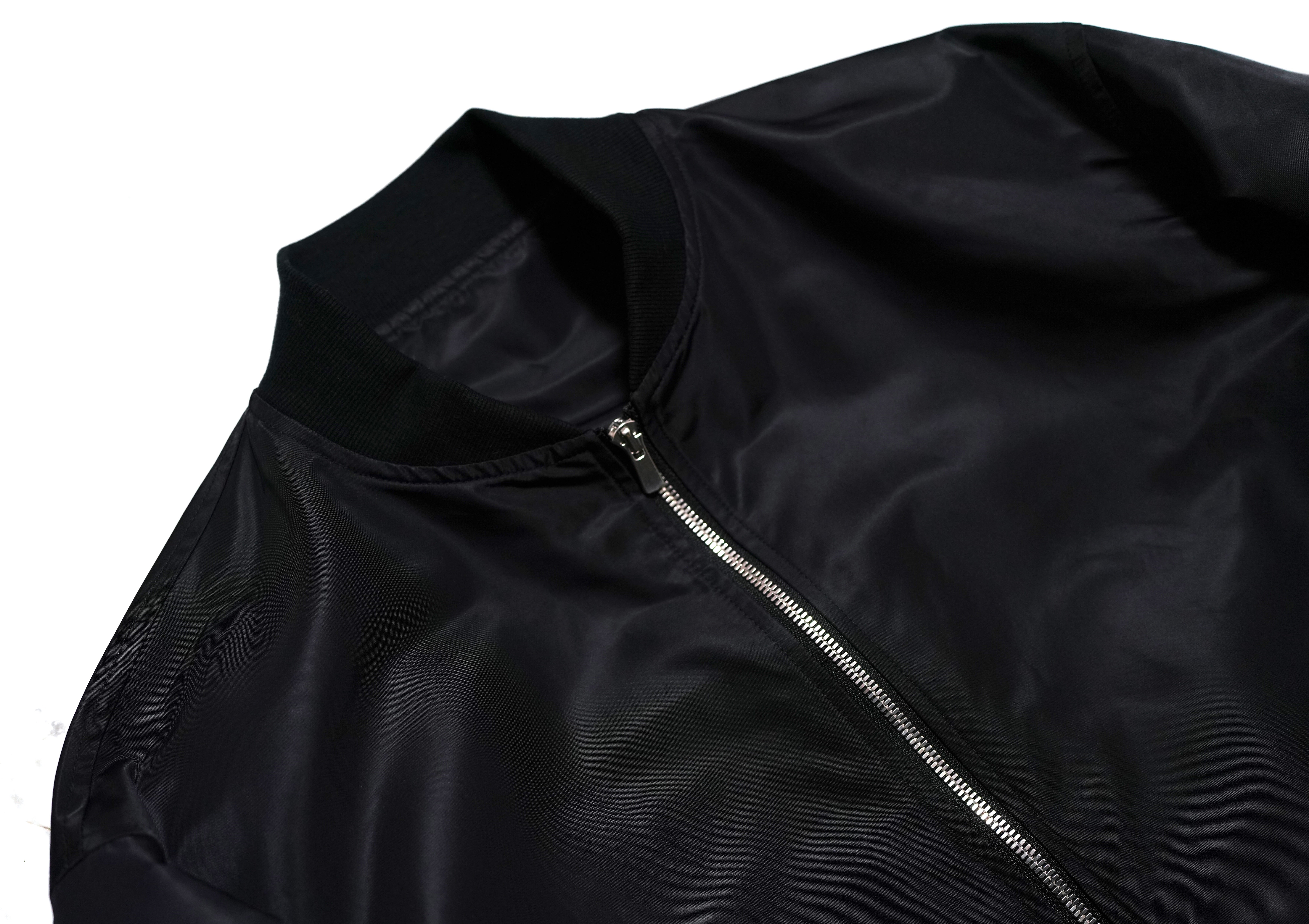 半金 Maude black 66nylon gabardine by Algernon | SHINYA