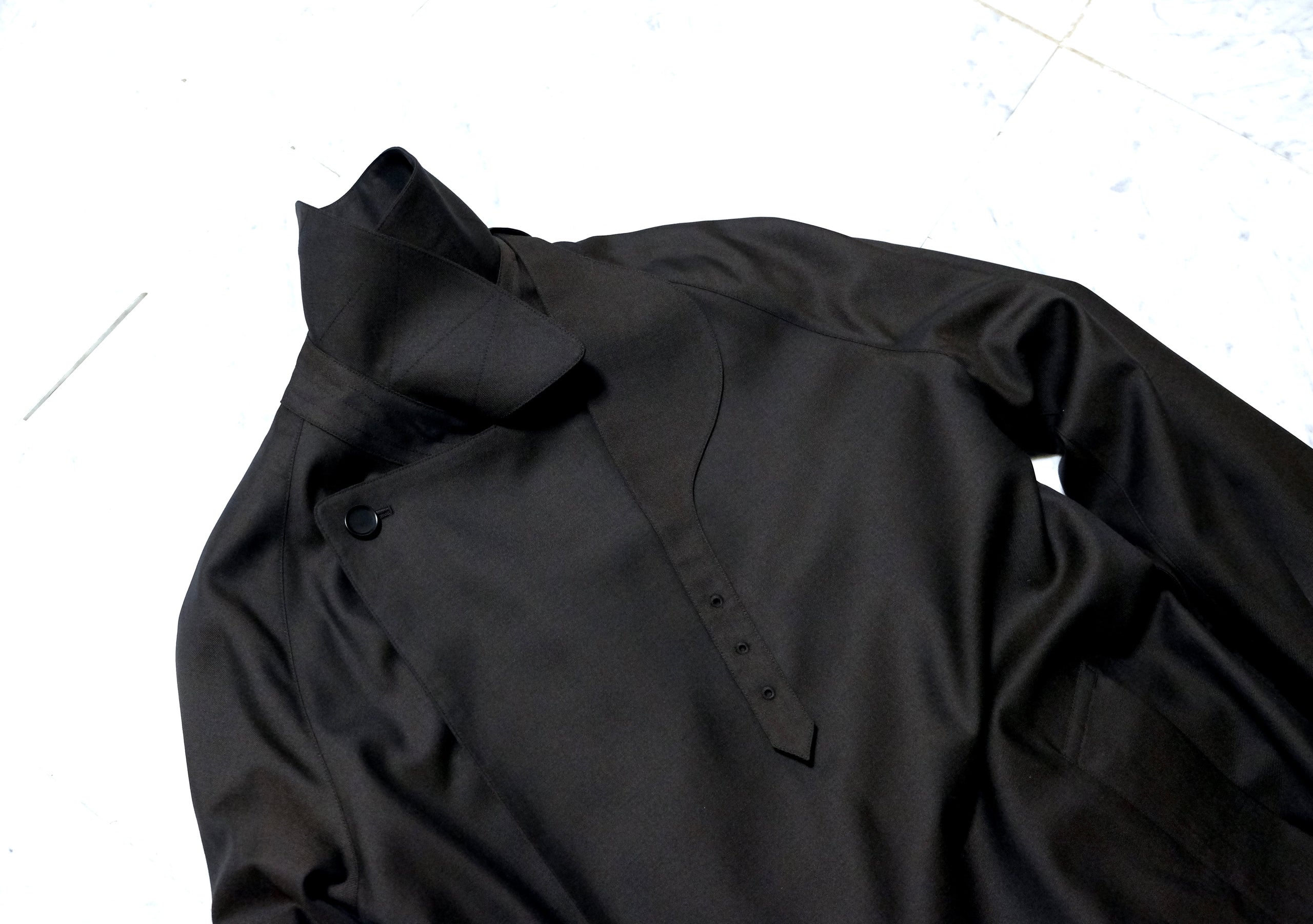 ジャケット・アウター Granhiert dark brown wool silk serge Granhiert dark brown wool silk serge | SHINYA