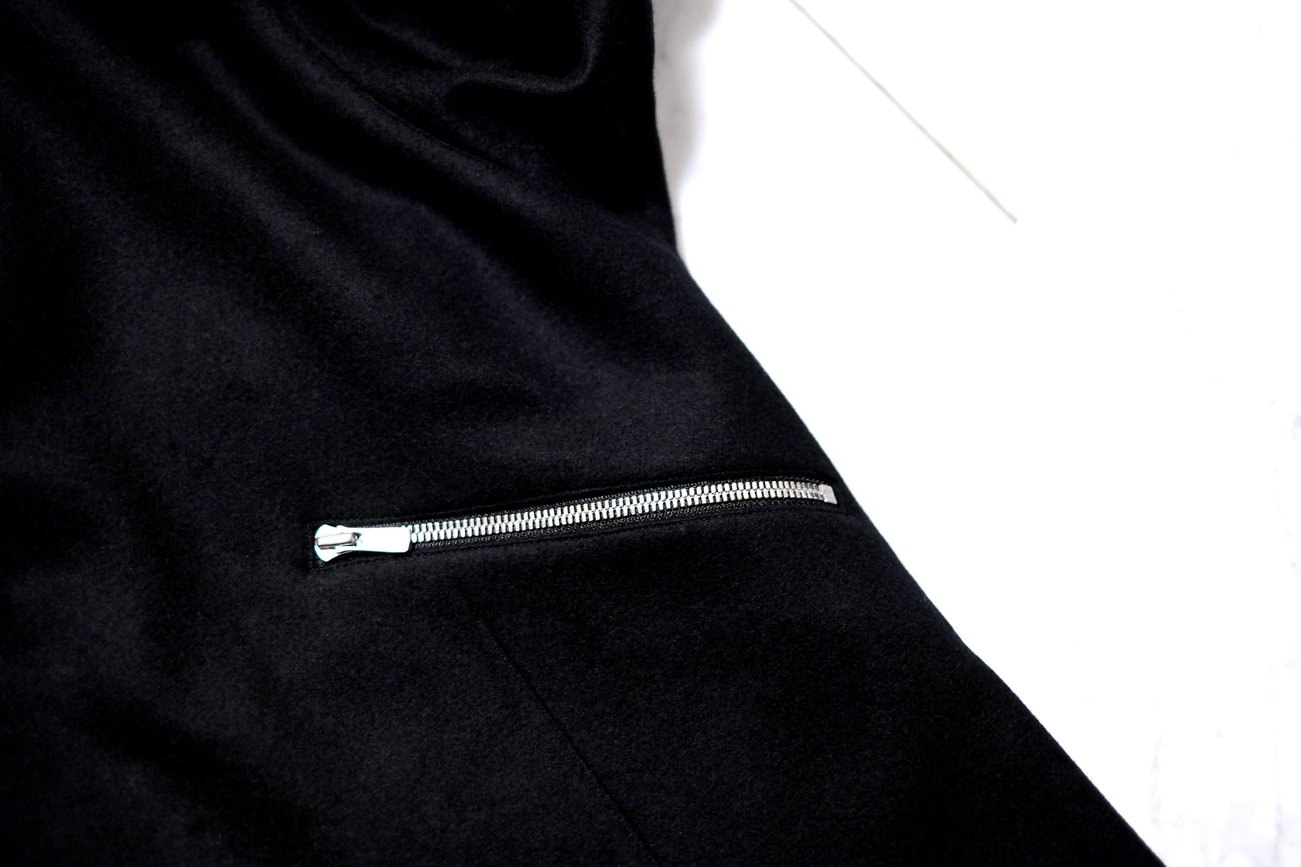 k*s様 shinya Zenovia lambs wool melton Zenovia black lambs wool melton | SHINYA