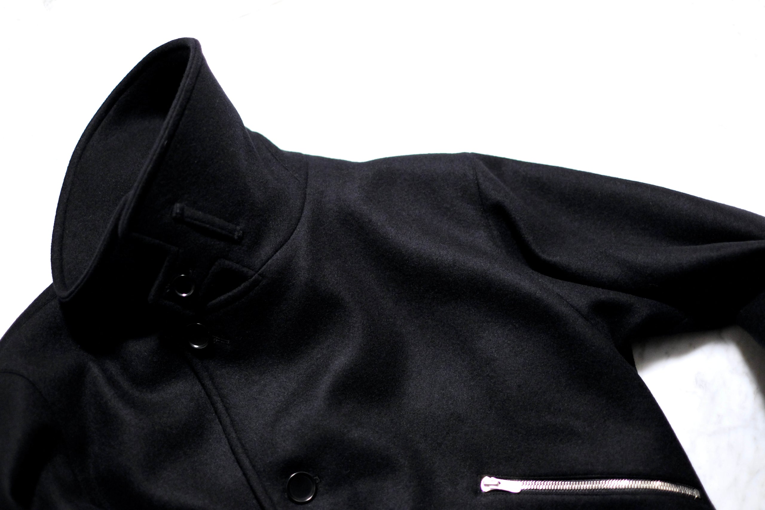 k*s様 shinya Zenovia lambs wool melton Zenovia black lambs wool melton | SHINYA