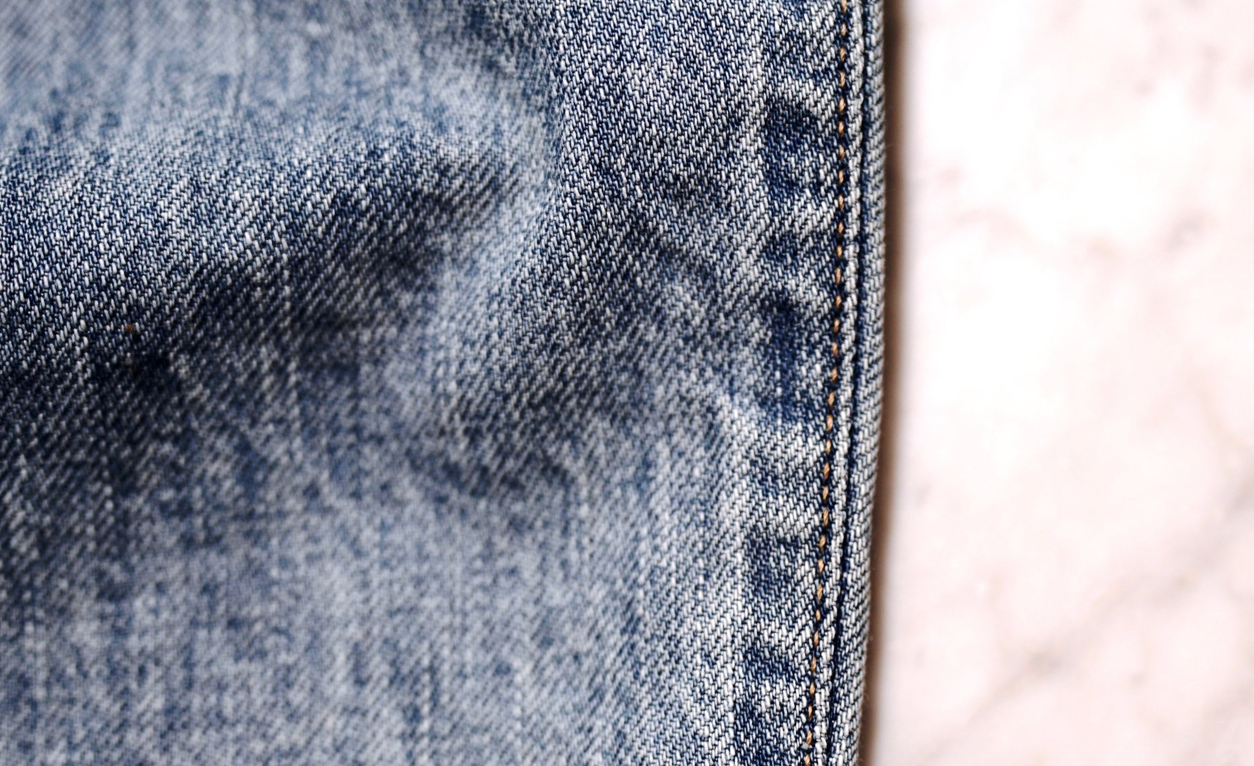 SHINYAEvans faded epworth denim - ストレートデニム
