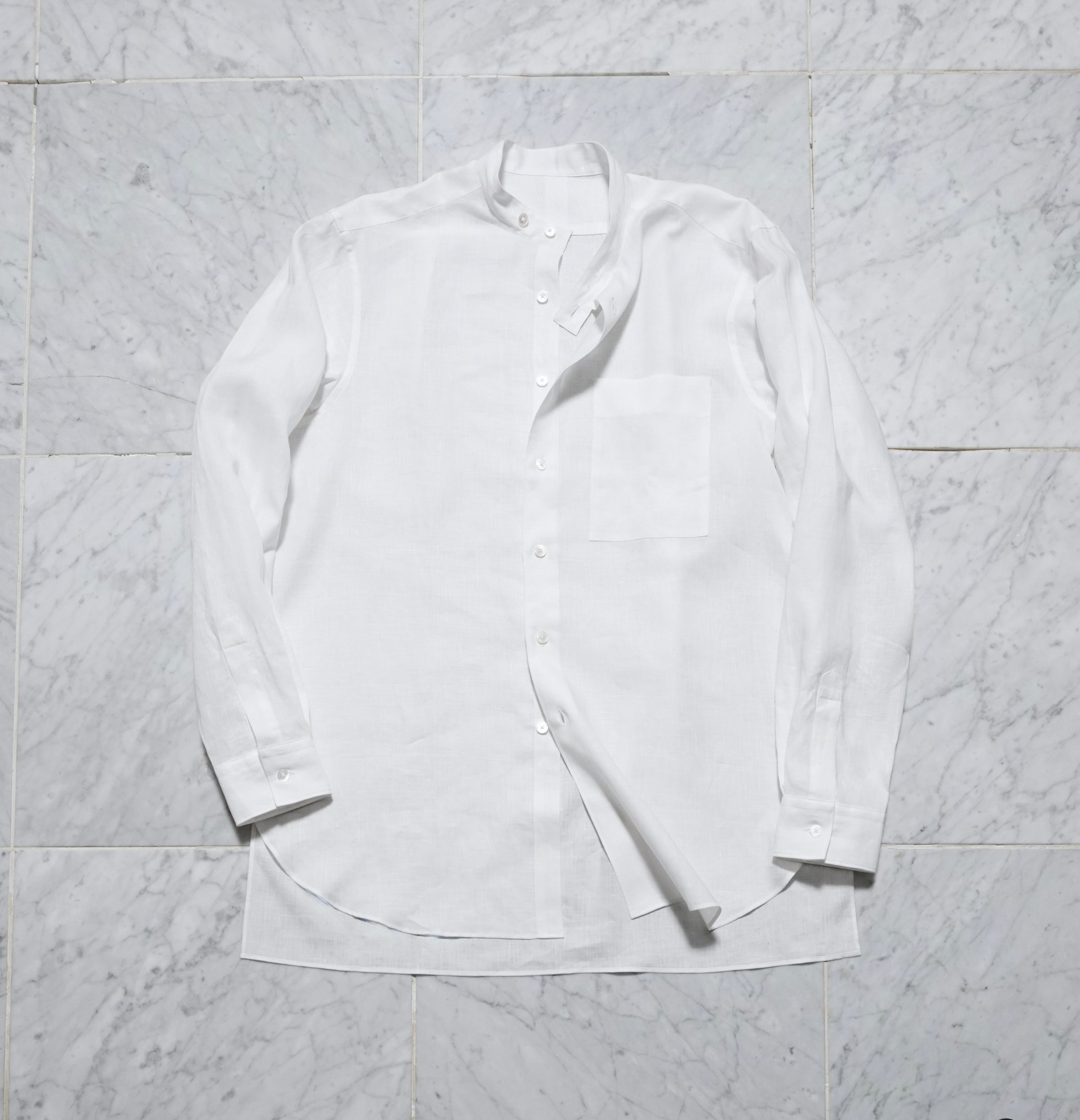 トップス shinya official astolfo linen Astolfo white lenis linen | SHINYA