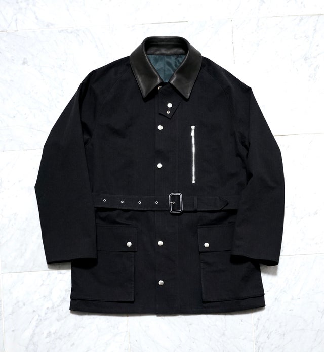 ジャケット・アウター Shinya Granhiert dark brown wool silk SHINYA