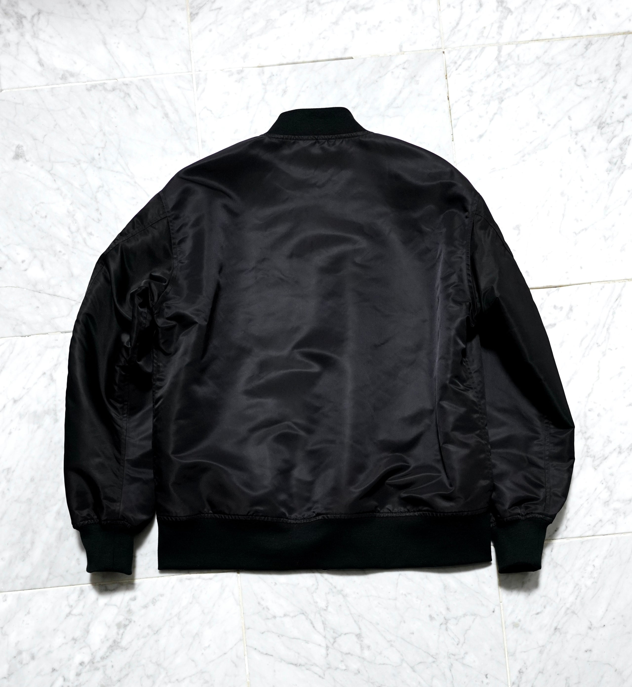 半金 Maude black 66nylon gabardine by Algernon | SHINYA