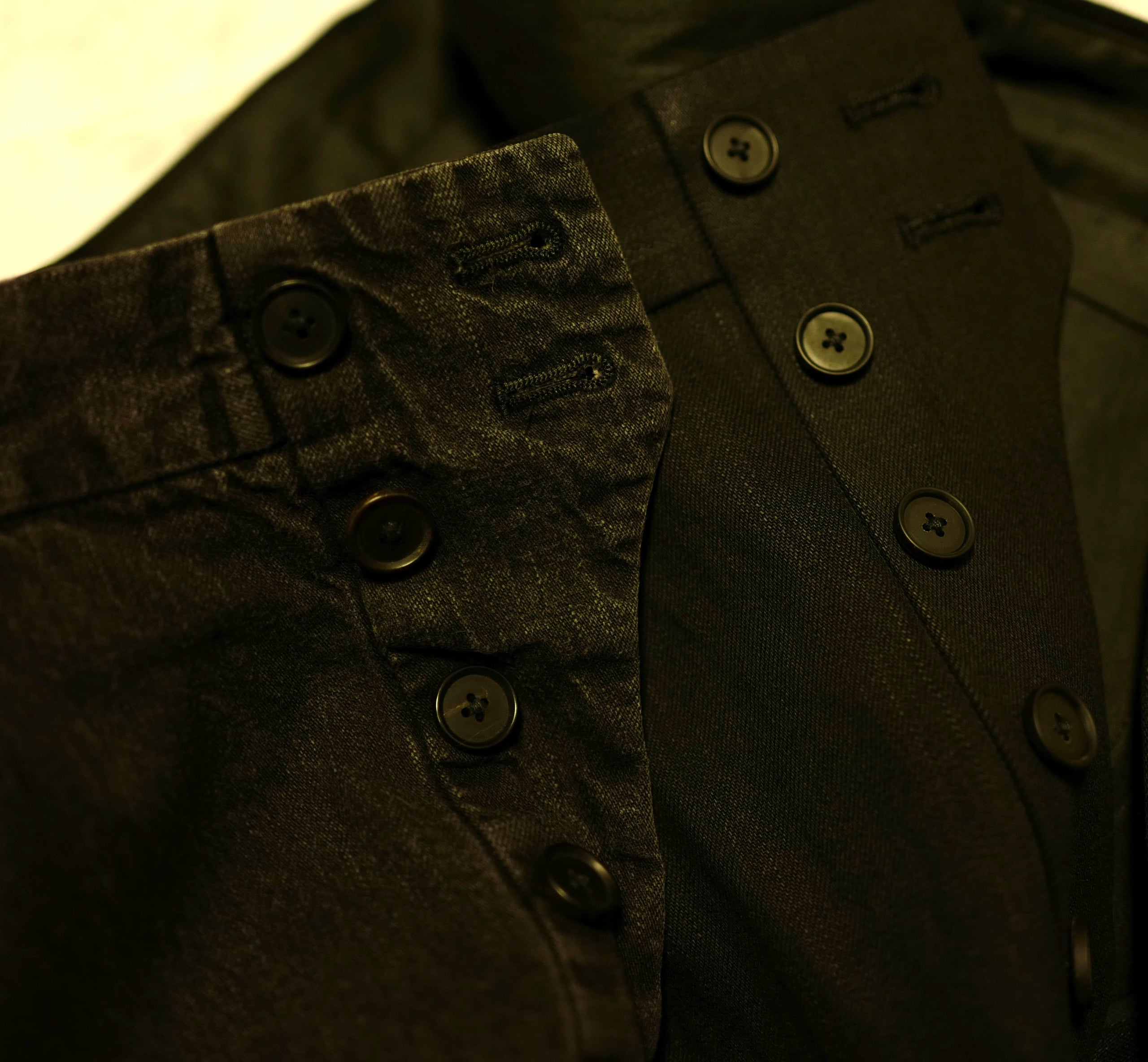 Dunois black hwyl denim | SHINYA